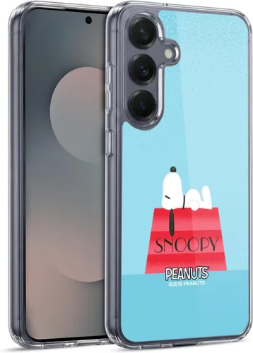 Vista 58 de Head Case Designs Snoopy Deco Dreams - Funda de gel con licencia oficial de Peanuts Blue Pattern [protección de grado militar] compatible con Google