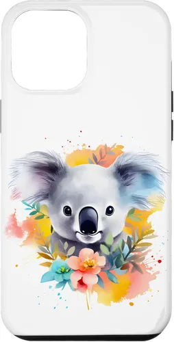 Vista 26 de Funda Koala con flores de eucalipto para iPhone 17