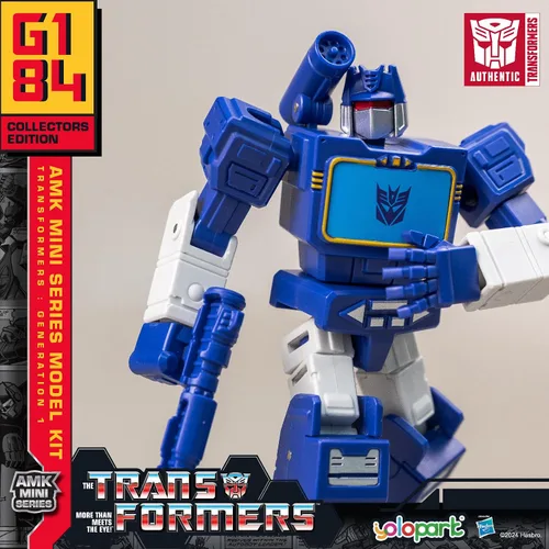 Vista 6 de Juguetes de Transformadores Soundwave, figuras de acción de Transformers G1 Decepticon de 4.33 pulgadas, kit de modelo de Transformers altamente