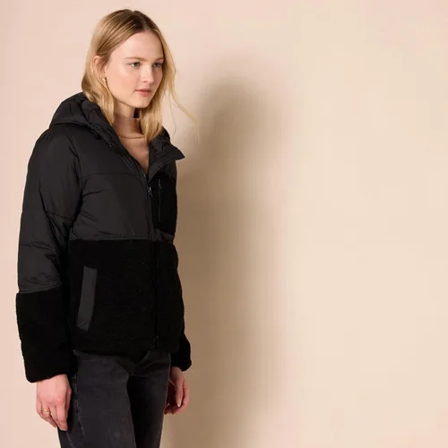 Vista 2 de Tienda Essentials Chaqueta acolchada Sherpa para mujer
