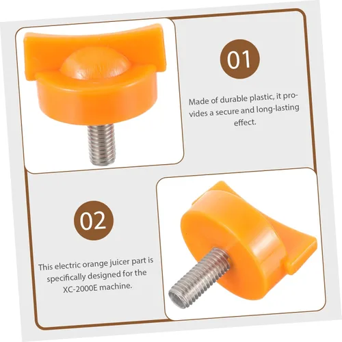 Vista 4 de Alipis 5 unids Accesorios de Exprimidor de Frutas Montaje Tornillo Herramienta Eléctrica Exprimidor Naranja Piezas de Repuesto Broma Herramienta