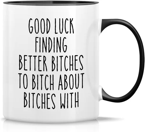 Vista 32 de Retreez Taza divertida – Horario de jubilación Do Whatever the Fxxx - Taza de café de cerámica de 11 onzas, divertida, sarcasmo, sarcástico