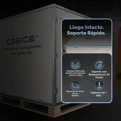 Vista 10 de GSEICE - Máquina comercial de helado suave para servir 3 sabores Plateado
