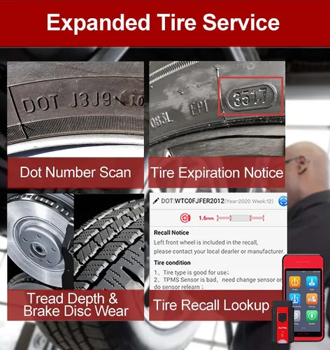 Vista 6 de Autel MaxiTPMS ITS600 - Herramienta de Programación TPMS, Diagnóstico Completo TPMS, Actualización de TS508/TS601, Reaprendizaje/Reinicio/Escaneo