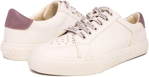 Vista 6 de Nautica Zapatos casuales de tenis con cordones para mujer