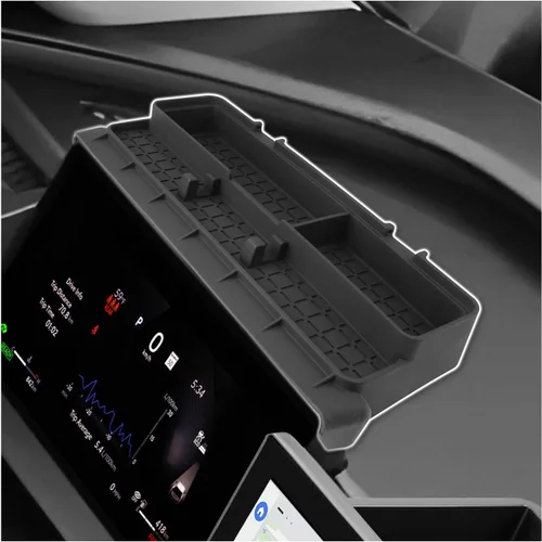 Vista 25 de SXCY Organizador de consola central Toyota Camry 2025 para accesorios Camry