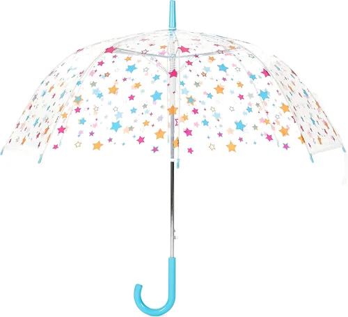 Vista 2 de Tienda Basics Paraguas de burbujas transparentes estrellas Estrellas