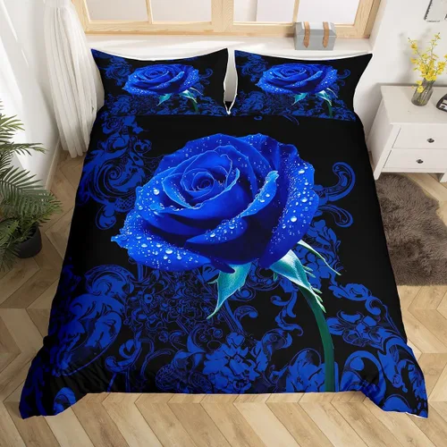 Vista 34 de Erosebridal Juego de ropa de cama para niños de construcción tamaño individual para niños, cubierta de edredón para camiones excavadoras, juego