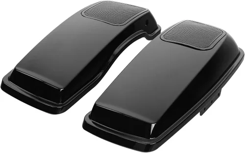 Vista 4 de Parrillas recortadas 6X9 tapas de altavoz para Harley Touring Road King Street Electra Glide 2014-2024