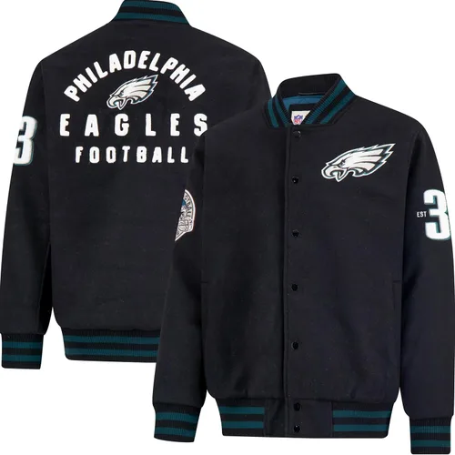 Vista 20 de Ultra Game Men's NFL Official Classic Varsity Coaches Jacket Coat