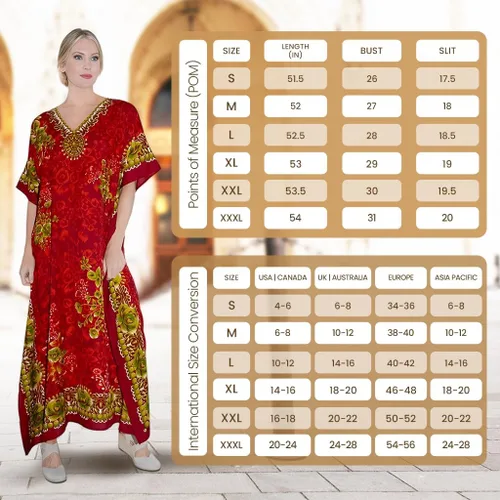 Vista 2 de Miss Lavish London Caftanes para mujer - Caftanes elegantes para mujer