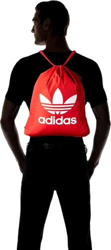 Vista 4 de adidas Originals Originals Trefoil Sackpack, EscarlataBlanco, Originals Trefoil Sackpack