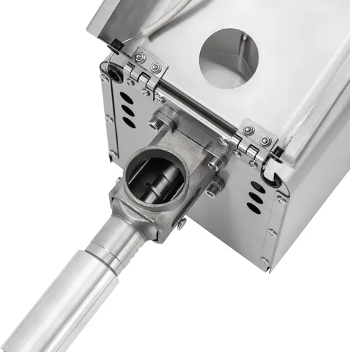 Vista 5 de Máquina automática de prensa de aceite eléctrica, extractor de prensa de aceite de 750 W, expulsor de aceite orgánico para maní, sésamo, coco, soja