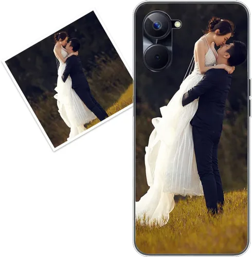 Vista 273 de Funda personalizada compatible con Oppo A1 Pro, fundas de teléfono personalizadas con imagen de foto, imagen de texto, cubierta transparente