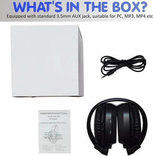 Vista 7 de SWDSTP Auriculares de radio FM personales portátiles con buena recepción, pantalla LED, orejeras suaves, radio FM para caminar, trotar, reunión