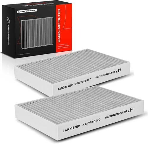 Vista 9 de A-Premium Filtro de aire de cabina de 2 piezas con carbón activado compatible con BMW 530i, 530i xDrive, X5, X6, X7, 530e, 540i, 540i xDrive, 740i