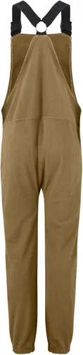 Vista 5 de UOFOCO Overol de lana de cachemira para mujer, holgado, sólido, cálido, suave, pantalones de trabajo, overoles con bolsillo