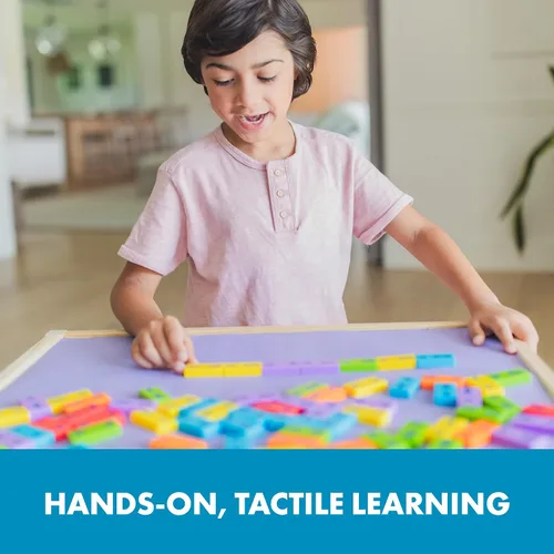 Vista 2 de Educational Insights Phonics Dominoes Blends & Digraphs - Imprescindible para el aula de primer grado, materiales de alfabetización primaria
