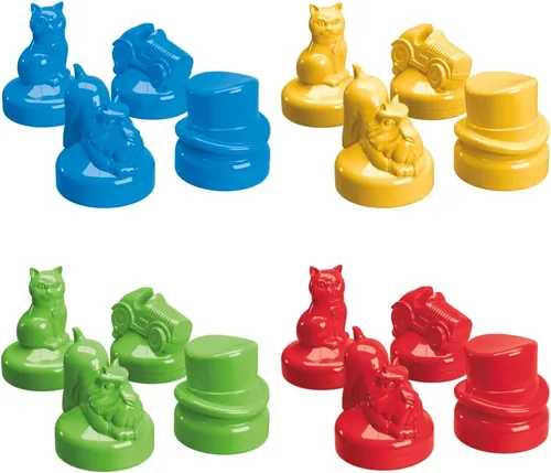 Vista 6 de Monopoly Knockout Game para niños, adolescentes y adultos