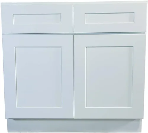 Vista 35 de Design House Brookings - Armario de cocina con base sin ensamblar, 9 pulgadas de ancho x 24 pulgadas de profundidad x 34.5 pulgadas de alto, marrón