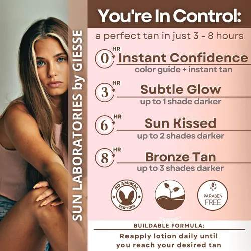 Vista 3 de Sun Laboratories Ultra Oscuro Loción Autobronceadora