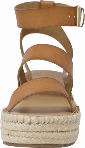 Vista 2 de The Drop Listilla - Sandalias de cuña para mujer