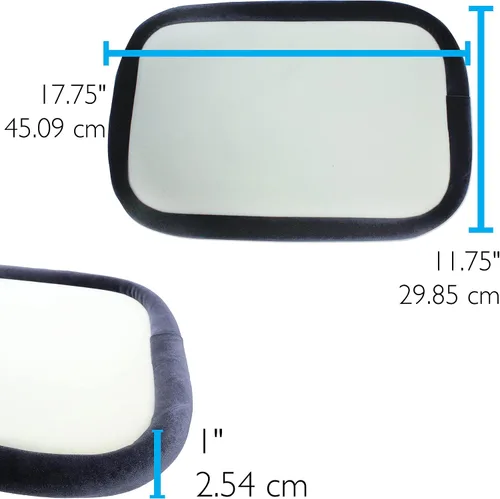Vista 4 de The Beadsmith Parachoques para manualidades, elementos básicos, forma rectangular, 17.75 x 11.75 pulgadas, borde de parachoques de 1 pulgada
