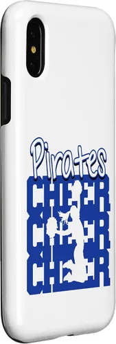 Vista 9 de Pirates Cheer Back to School Cheerleading Spirit B Case for iPhone 16