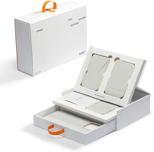 Vista 8 de MOFT Regalo para hombres y mujeres – Trípode de teléfono, soporte, cordón y funda compatible con iPhone 15 Pro