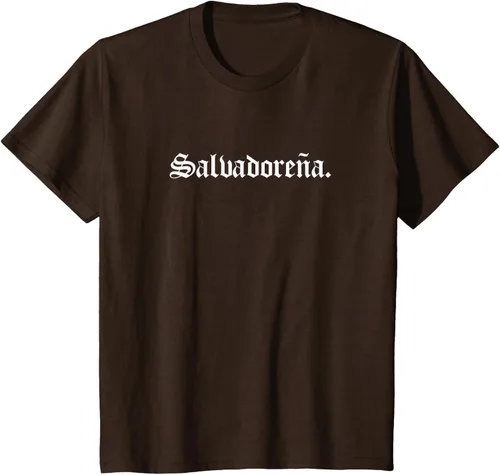 Vista 32 de Camiseta Salvadoreña Mujer, Negro