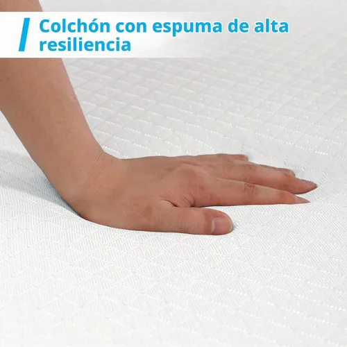 Vista 7 de Mjkone Sofá cama extraíble de tamaño matrimonial con colchón de espuma de 3.2 pulgadas, sofá cama convertible 2 en 1 con reposabrazos de cabeza