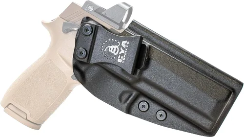 Vista 10 de CYA Supply Co. - Fundas IWB Black Optics Ready - Múltiples ajustes - Propiedad de veteranos - Fabricado en Estados Unidos