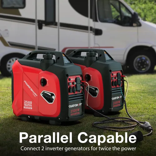 Vista 5 de PowerSmart Generador inversor portátil de 2500 vatios con tecnología silenciosa