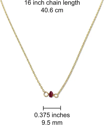 Vista 186 de Gargantilla de piedra natal – Regalo de cumpleaños, regalo para niña, mujer, amiga, hija, esposa, mamá, ella, joyas de piedras preciosas para uso