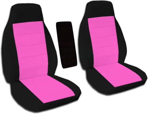 Vista 26 de Totally Covers Compatible con Ford Ranger 1998-2003/Mazda Serie B 1998-2000 de dos tonos con funda de reposabrazos central: negro y azul