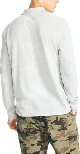 Vista 2 de Nautica Men's Classic Fit Long-Sleeve Deck Polo