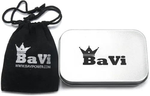 Vista 6 de BAVIPOWER Viking Wolf Fang Collar de obsidiana Bravety Potente Protección Amuleto Accesorio Regalo para Hombre y Niños