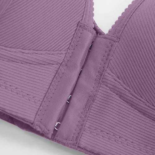 Vista 33 de Brasier sin aros para mujer, brasier sin aros, cómodo brasier sin varillas, ropa interior diaria