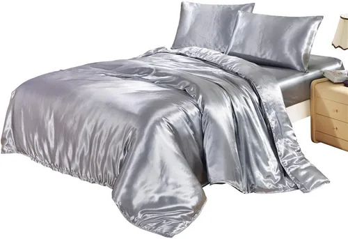 Vista 13 de Bedding-Hotel - Juego de funda de edredón de calidad de hotel con lazos de cremallera ocultos, 3 piezas (1 funda de edredón, 2 fundas de almohada)