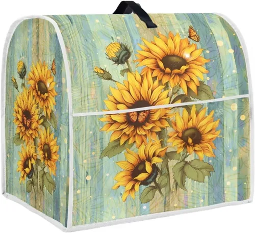 Vista 34 de Funda para batidora de pie de mármol azul compatible con mezclador de cocina de 6 a 8 cuartos de galón, cubierta antipolvo, lavable, ajuste