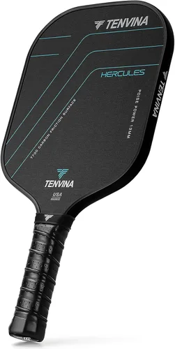 Vista 11 de TENVINA Pickleball Paddles, Multi-Layer T700SC Textured Carbon Fiber Pickleball Paddle, Pickle Ball Paddle with Strong Spin & Power Surface, 4-Types