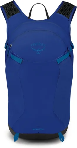 Vista 19 de Osprey Sportlite 15L Mochila ligera para senderismo de 15L para hombres y mujeres, Rosa Alcalina/Hotspot