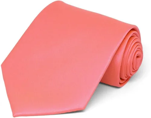 Vista 201 de tiemart Corbata de color sólido para hombre Longitud estándar