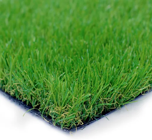 Vista 3 de Petgrow Tapete artificial realista y grueso de 4 x 7 pies para exteriores, jardín, paisaje, mascotas, tapete de césped sintético para perro, césped