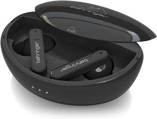Vista 3 de Behringer T-BUDS - Auriculares estéreo inalámbricos de alta fidelidad con Bluetooth y cancelación activa de ruido