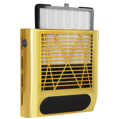 Vista 16 de CoFashion - Colector de polvo de uñas para uñas acrílicas, máquina de vacío, 80W, aspiradora eléctrica ajustable, filtro de uñas para manicura