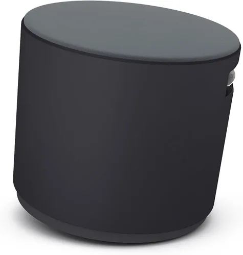 Vista 5 de Banco Turnstone by Steelcase Buoy, Tela, Negro