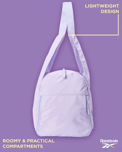 Vista 4 de Reebok Bolso de mano para mujer, bolso de hombro para gimnasio, casual, para niños, adolescentes y adultos