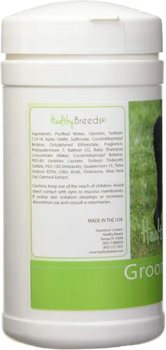 Vista 3 de Healthy Breeds Toallitas multiusos para aseo y desodorización para perros Affenpinscher – Más de 200 razas – Limpia las almohadillas para las patas
