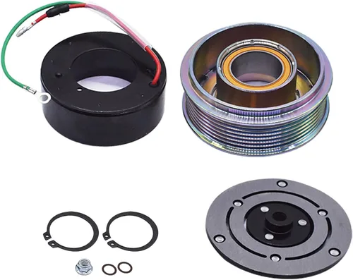 Vista 4 de waltyotur Kit de embrague de compresor de A/C de repuesto para Civic Si Modelo 2.0 Litro 2007 2008 2009 2010 2011